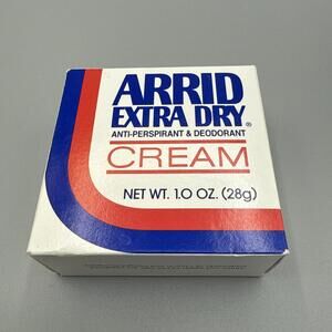 Arrid Extra Dry Anti-Perspirant & Deodorant Cream 1oz NOT DRIED OUT